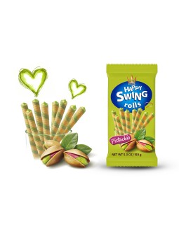 HAPPY SWING ROLLS PISTACHO 150G