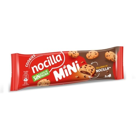MINI COOKIES NOCILLA X8 64G