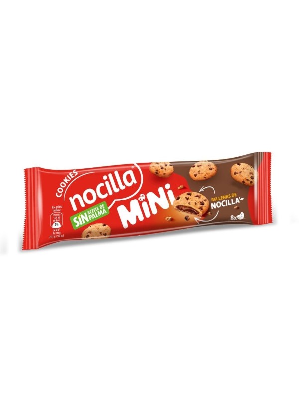 MINI COOKIES NOCILLA X8 64G