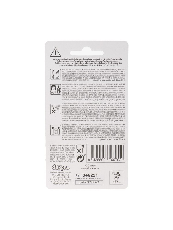 VELA DISNEY N 1