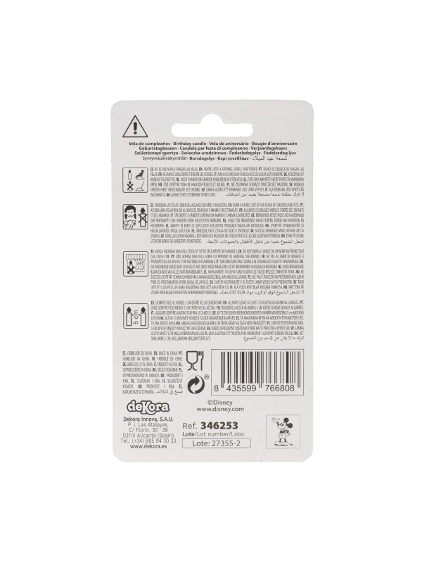 VELA DISNEY N 3