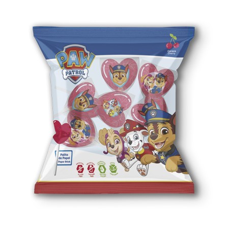 PIRULETA CARAMELO CORAZON PAW PATROL 97,3GR