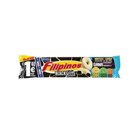 FILIPINOS BLACK CRISPY COOKIE 128GR