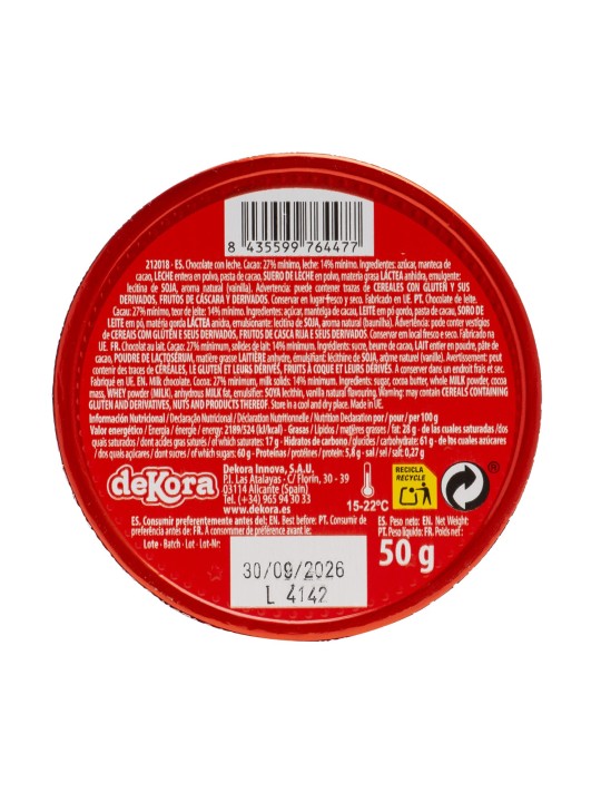 MONEDAS CHOCOLATE NAVIDEÑAS PAW PATROL 50GR