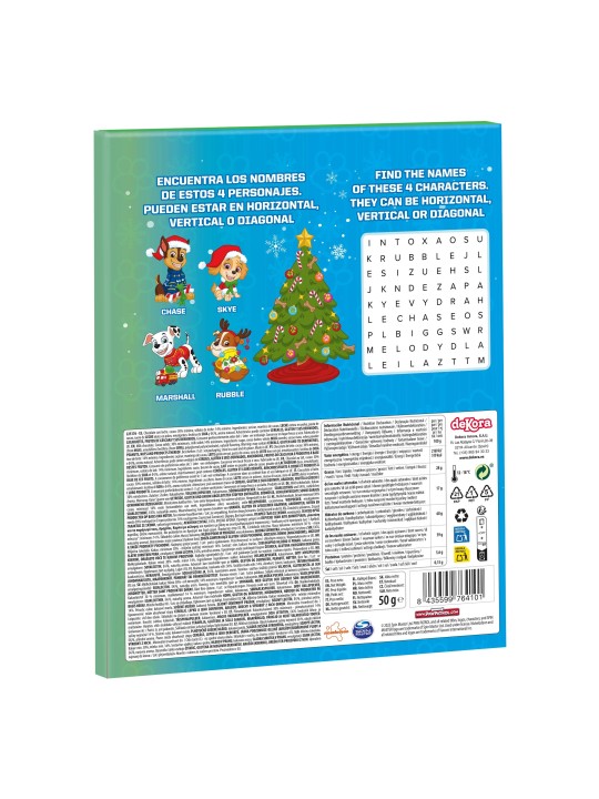 CALENDARIO ADVIENTO PATRULLA CANINA 50GR